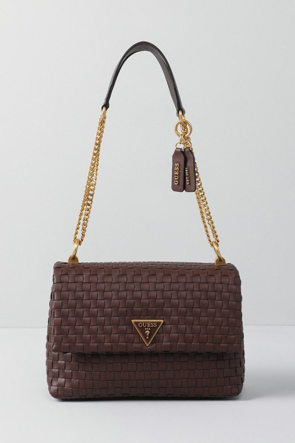 Guess Libset Convertible Crossbody Flap Shoulder Bag With Box DustBag