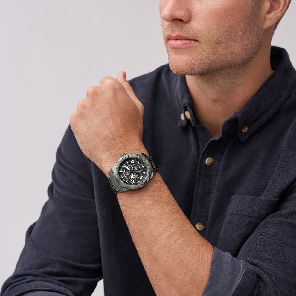 Fossil Bronson Black