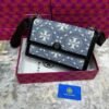 Tory Burch T Monogram Shoulder Bag With Adjustable Strap With OG Box & Dust Bag (Black - 616)(BSB)