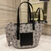 Loewe Elephant Anagram Premium Edition Basket Tote Bag With Dust Bag (Black - 700)(BSB)