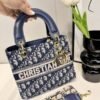 christian Dior lady cannage lambskin with folding box 245(BR)
