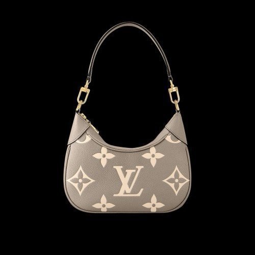 Louis Vuitton Bagatelle Dove cream Monogram Empreinte With Og Box