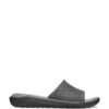 Crocs Lite Ride Flip Flop Black Grey
