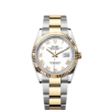 ROLEX OYSTER PERPETUAL DAY DATE 36 MM STAINLESS STEEL WATCH