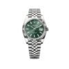 ROLEX OYSTER PERPETUAL DAY DATE (GREEN) STAINLESS STEEL WATCH